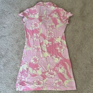 VINTAGE LILLY PULITZER FLORAL MINI DRESS